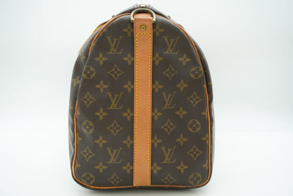 LOUIS VUITTON Monogram Key Polvantriere 45 M41418 Shoulder Strap Boston Bag