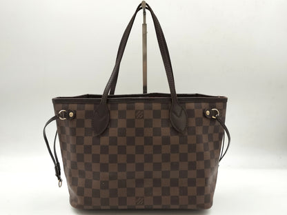 LOUIS VUITTON Damier Neverful PM N41359 Pouch Tote Bag