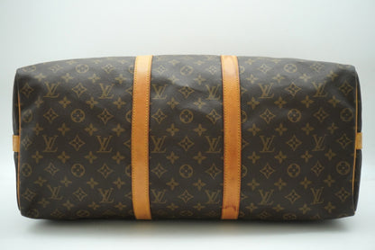 LOUIS VUITTON Monogram Key Polbangliere 50 M41416 Shoulder Strap Boston Bag