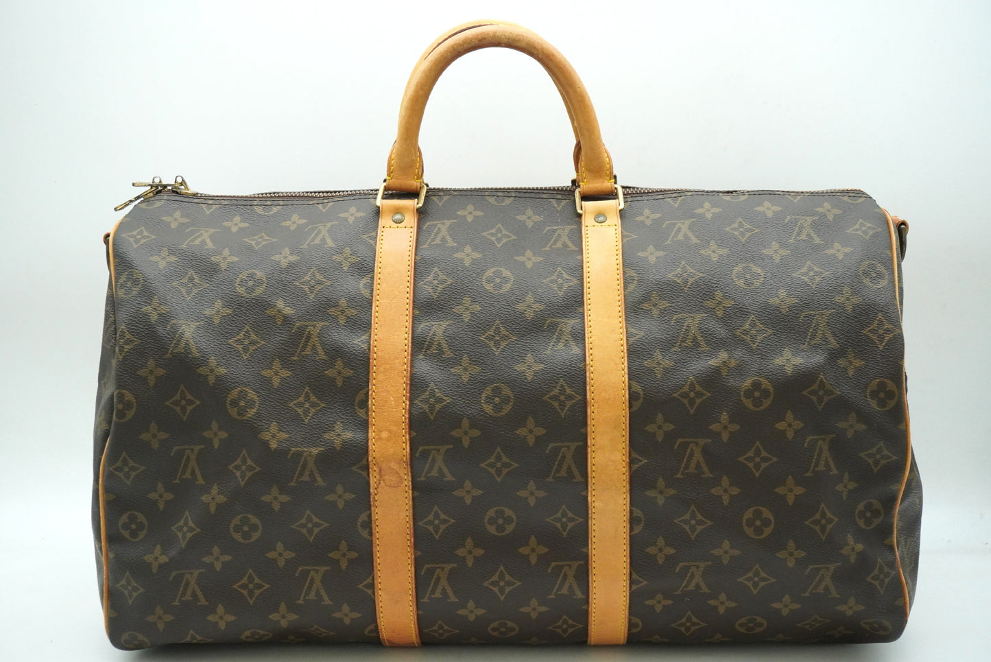 LOUIS VUITTON Monogram Key Polbangliere 50 M41416 Shoulder Strap Boston Bag