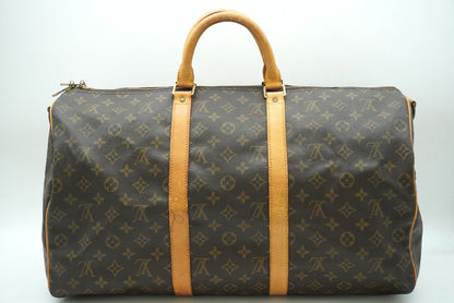 LOUIS VUITTON Monogram Key Polbangliere 50 M41416 Shoulder Strap Boston Bag