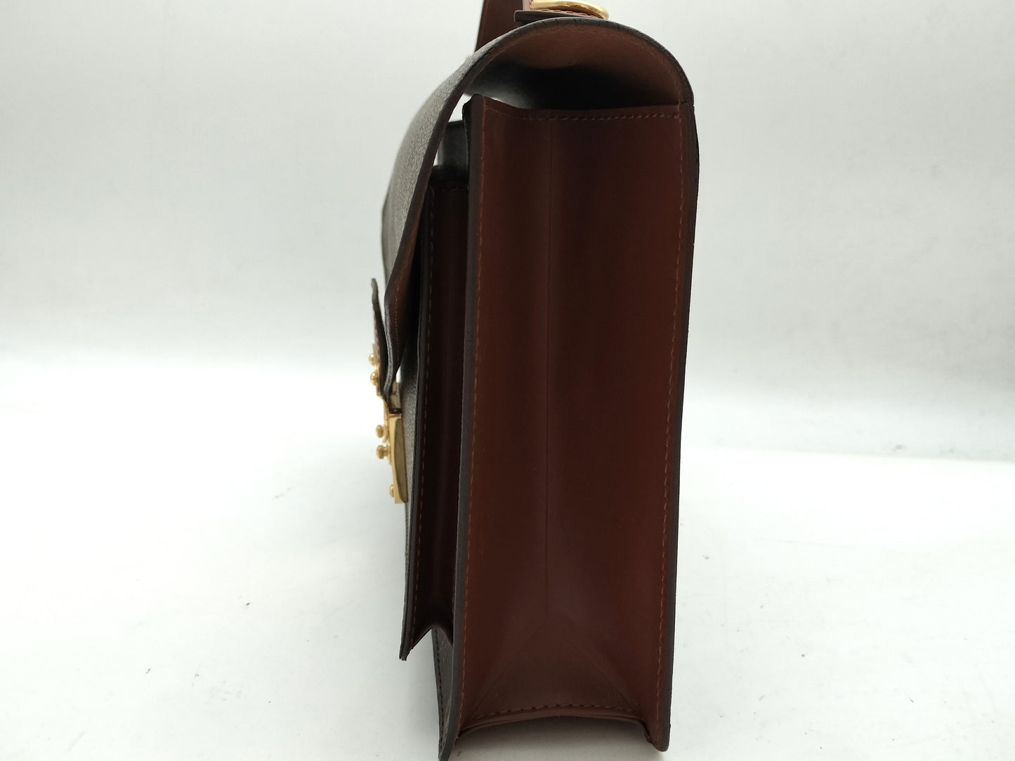 LOUIS VUITTON Monogram Monceau M51185 Shoulder Strap Handbag