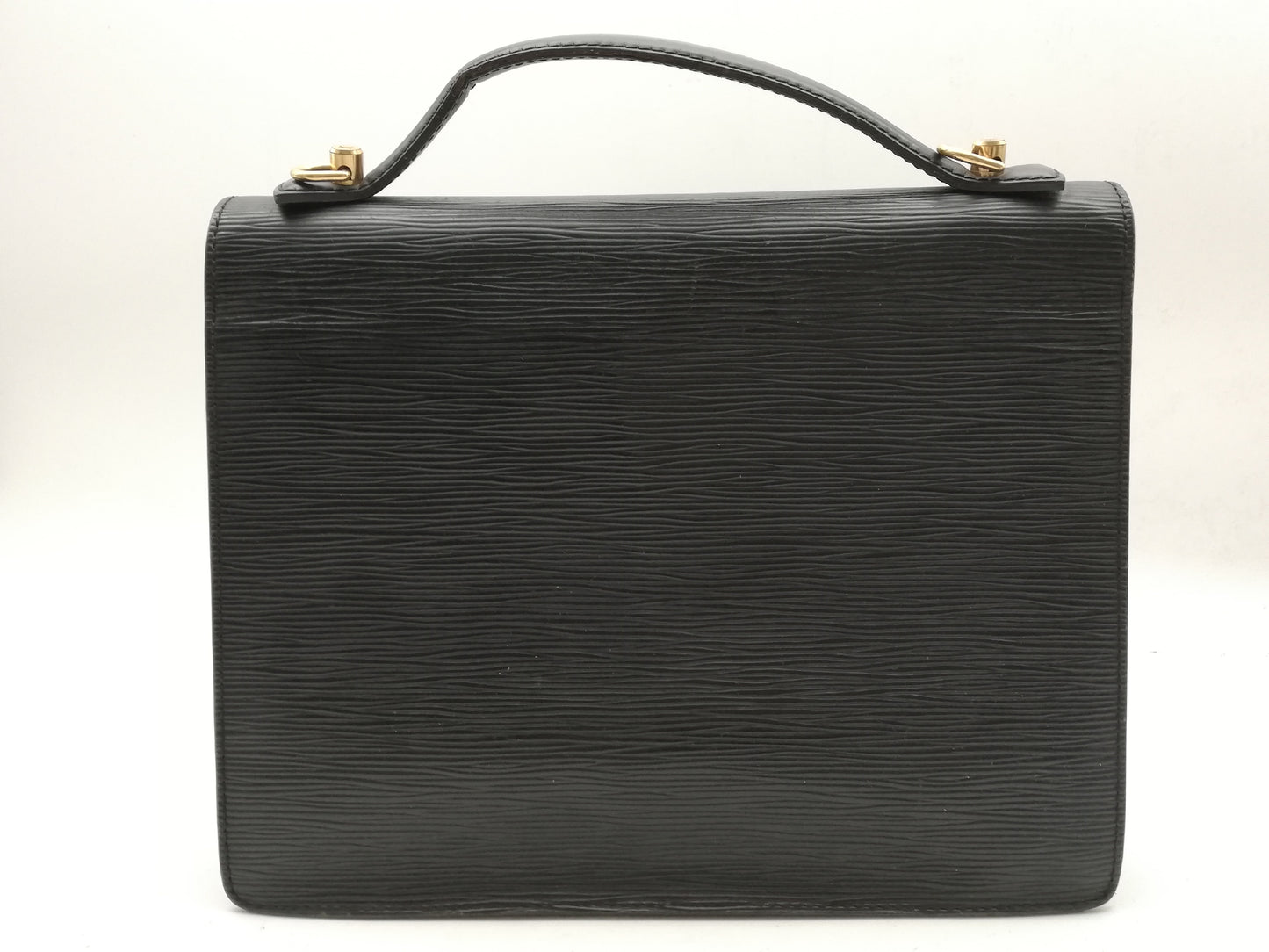 LOUIS VUITTON Epi Monceau M52122 Noir Handbag