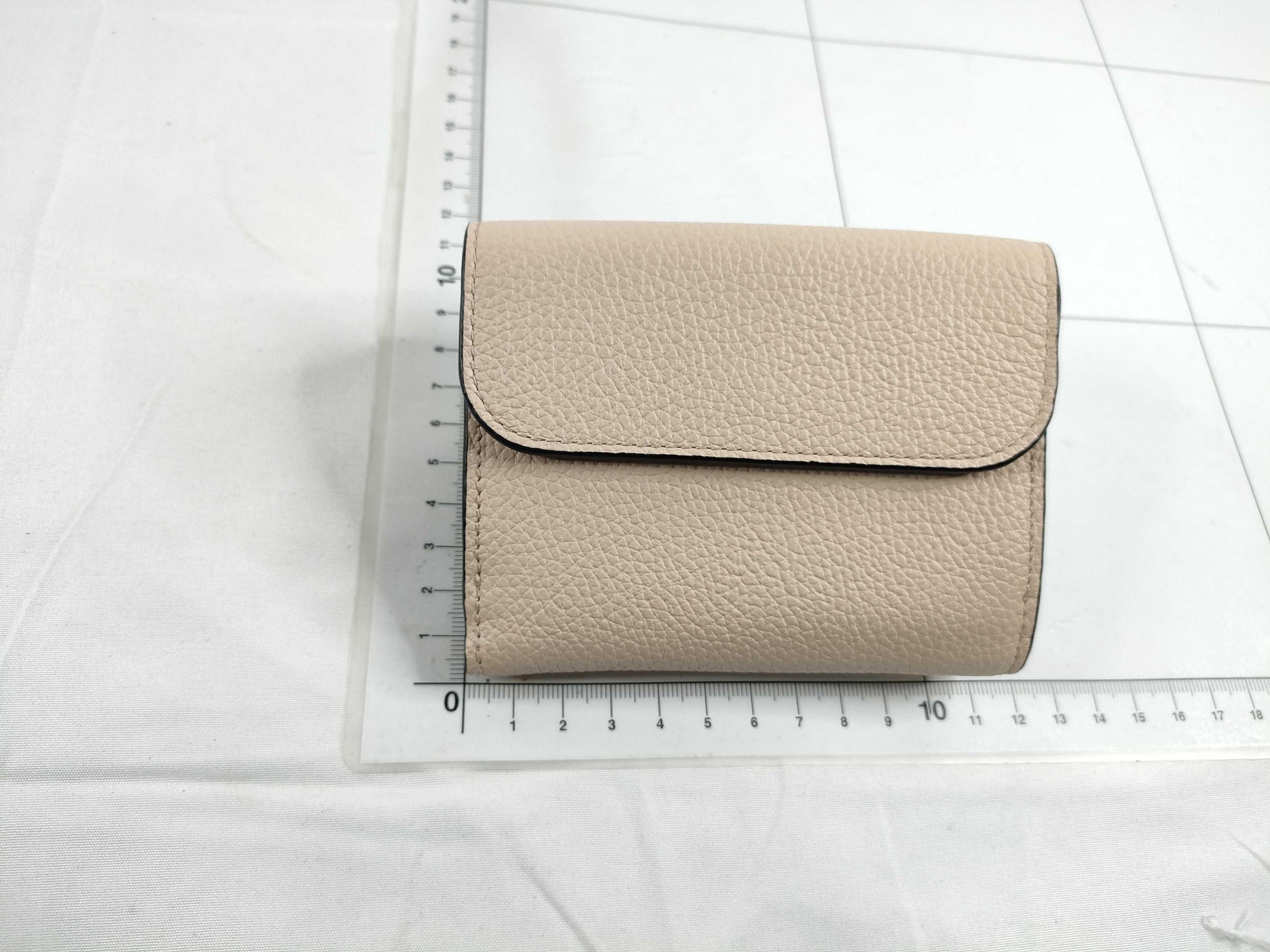 chloe Chloe Chloe ALPHABET Alphabet Flap Wallet Wallet Mini Wallet CEMENT PINK Wallet