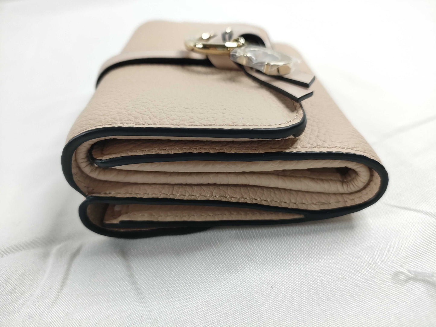 chloe Chloe Chloe ALPHABET Alphabet Flap Wallet Wallet Mini Wallet CEMENT PINK Wallet