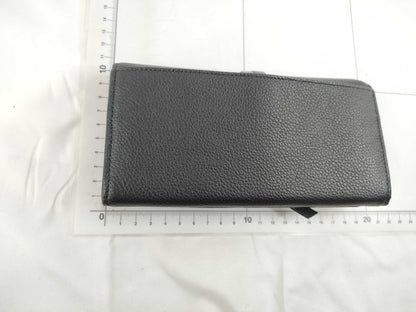chloe Chloe ALPHABET Alphabet Flap Wallet Wallet Black Wallet