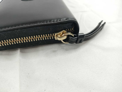 chloe Chloe Chloe Sense Wallet Round Zip Wallet Black Wallet