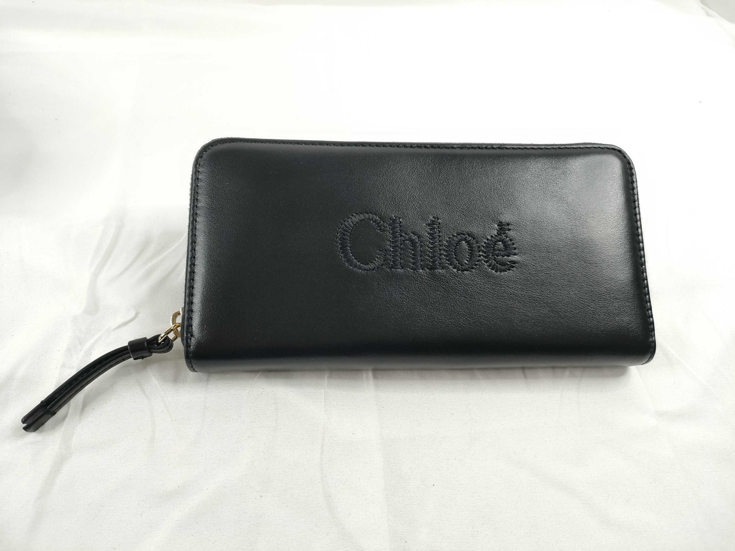 chloe Chloe Chloe Sense Wallet Round Zip Wallet Black Wallet