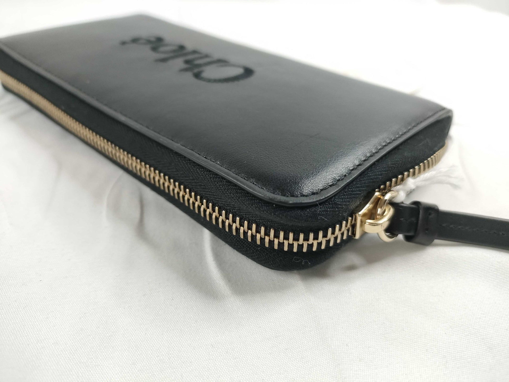 chloe Chloe Chloe Sense Wallet Round Zip Wallet Black Wallet