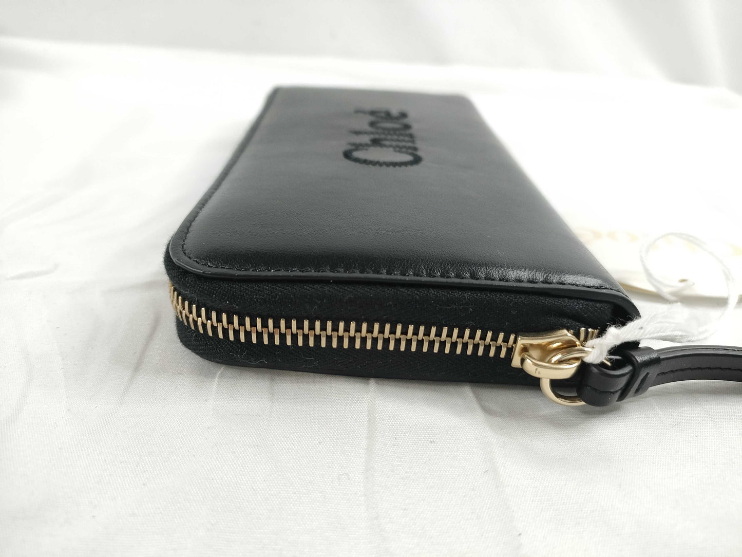 chloe Chloe Chloe Sense Wallet Round Zip Wallet Black Wallet