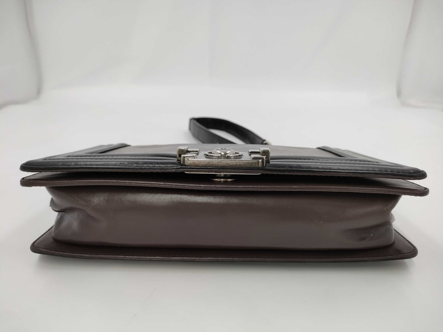 CHANEL Boy Chanel Bicolor Chain Shoulder with Seal Shoulder Bag