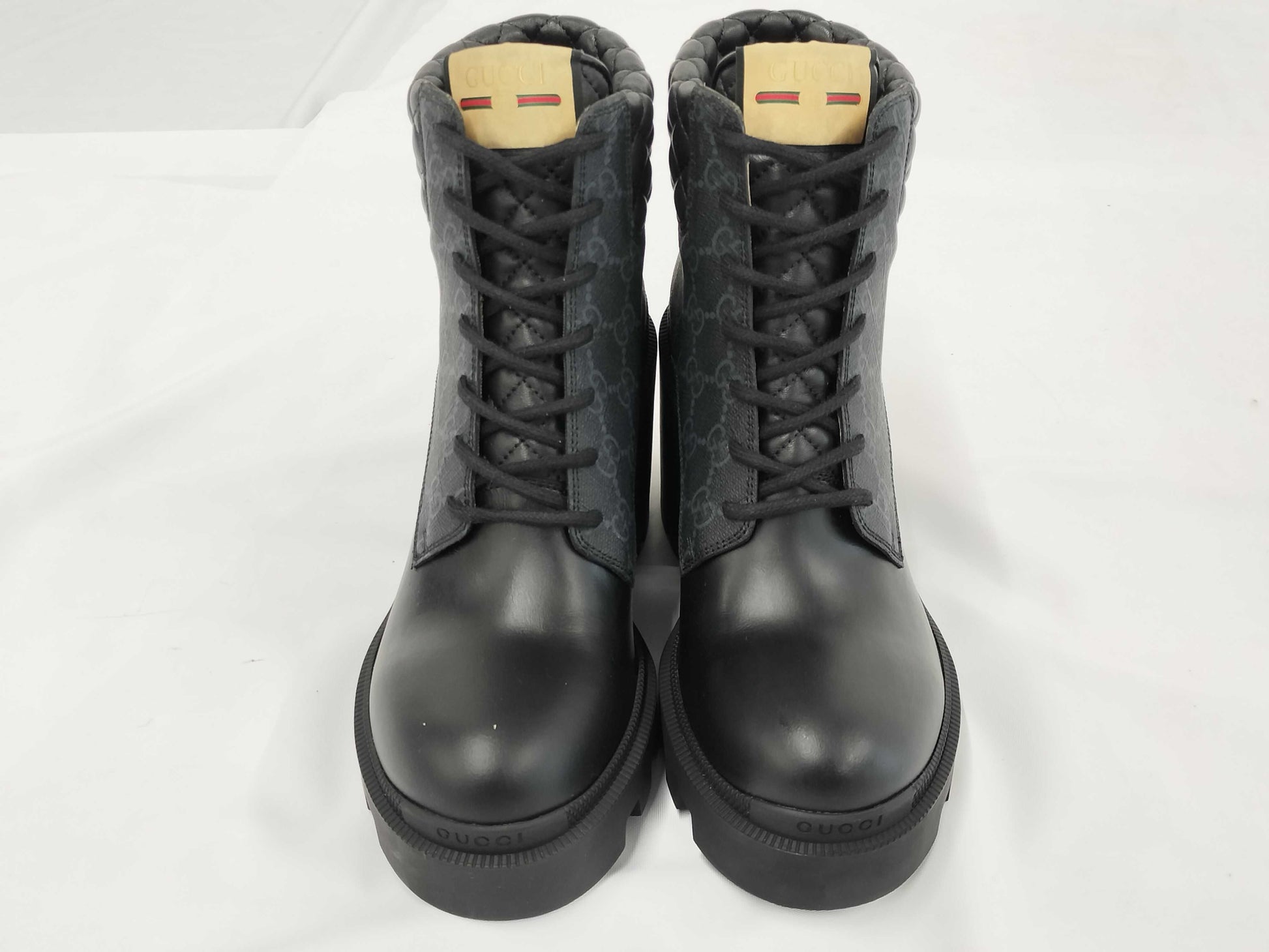 GUCCI GUCCI GG Trip Ankle Boots Size 40 Black 659691 Unused Other Shoes