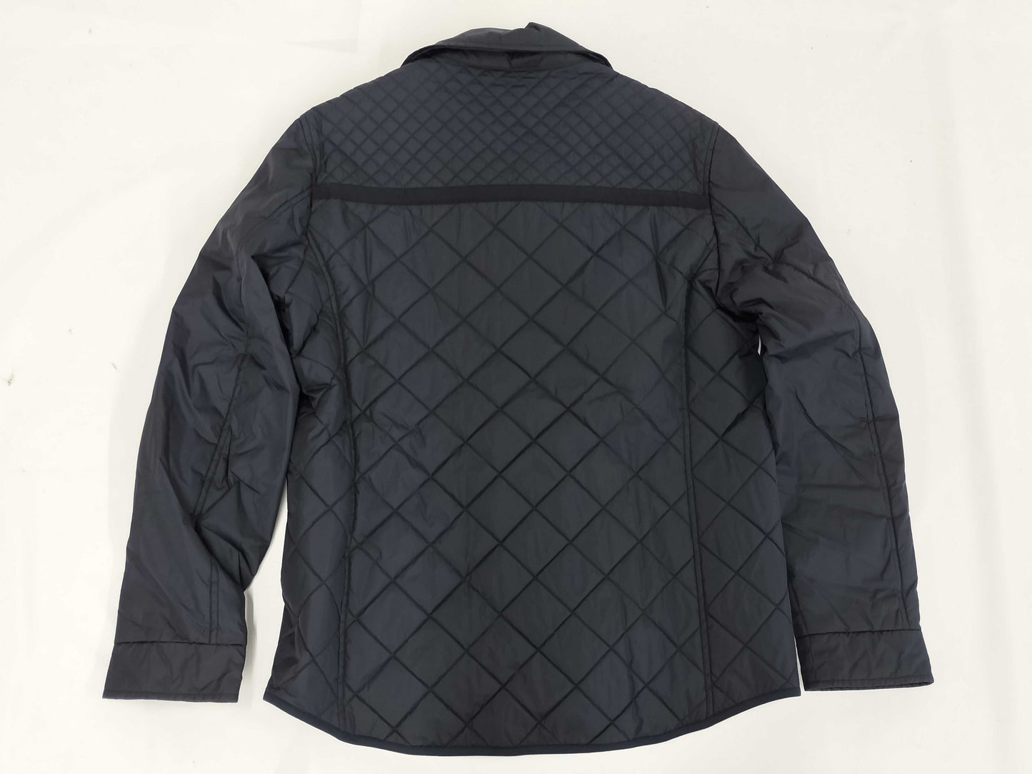 Salvatore Ferragamo Quilted Jacket Padded Nylon Men's Down 52 Jacket