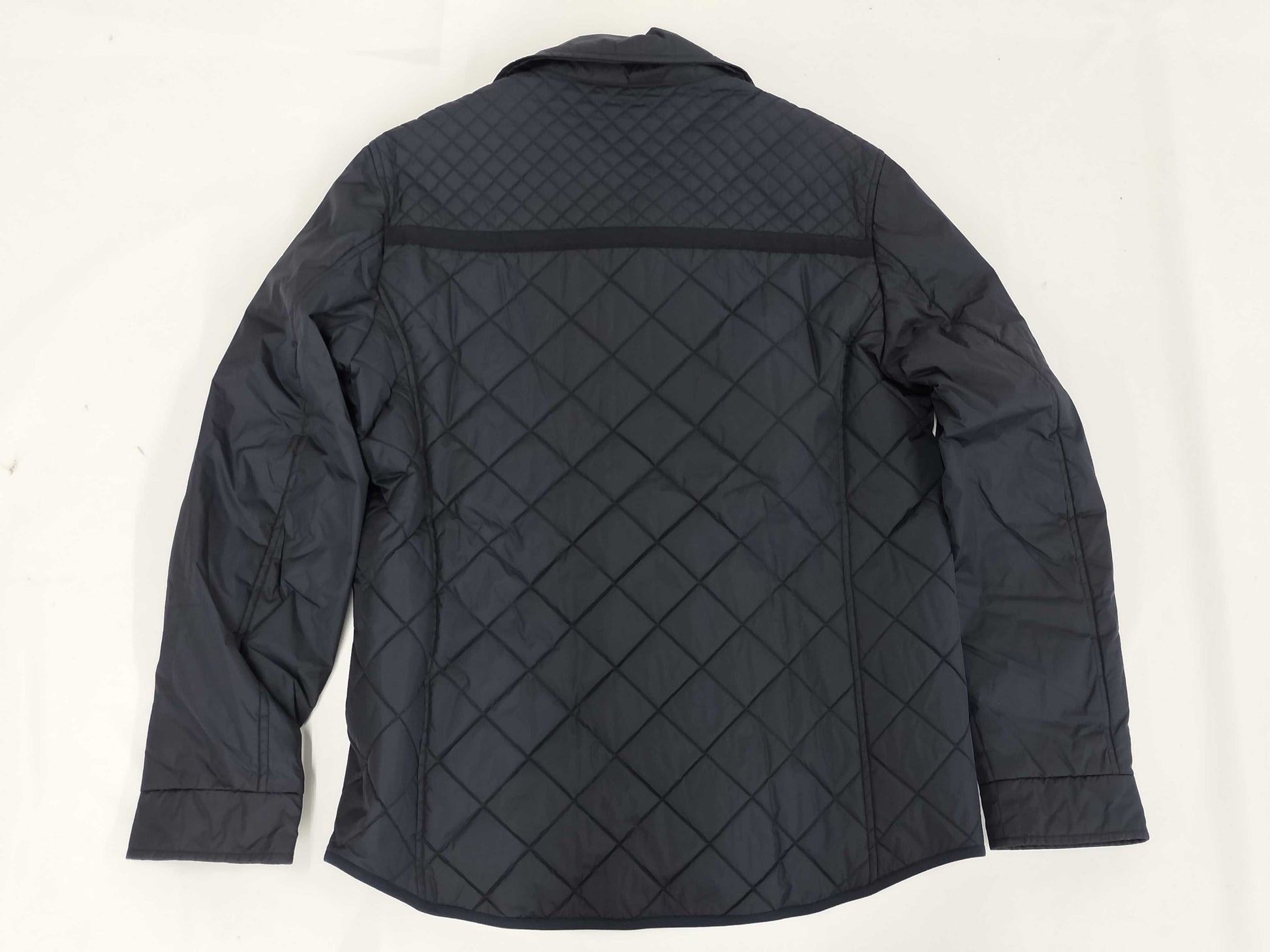 Salvatore Ferragamo Quilted Jacket Padded Nylon Men's Down 52 Jacket