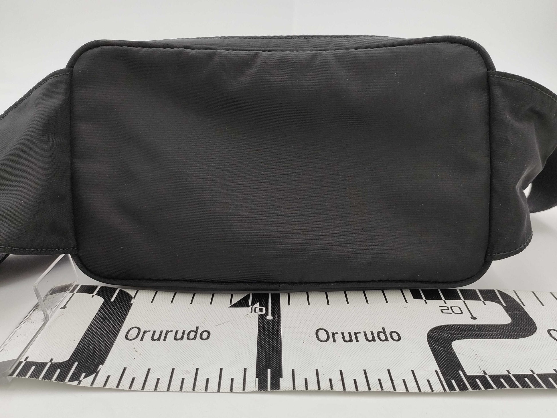 PRADA 2VL977 Renylon Black Body Bag Waist Bag