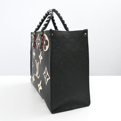 LOUIS VUITTON LOUIS VUITTON LV Crafty On-the-Go GM Monogram Amplified Leather Tote Bag Tote Bag