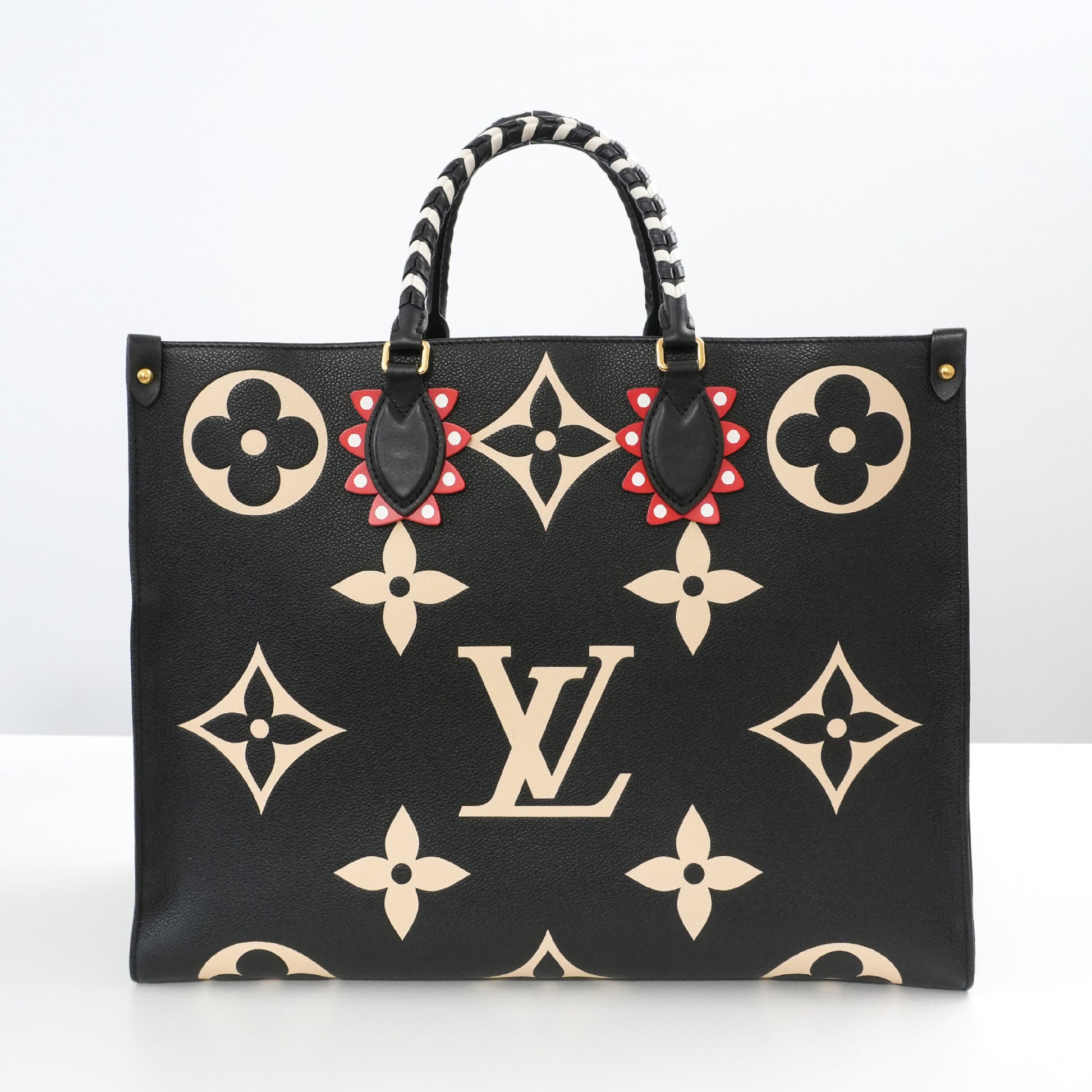 LOUIS VUITTON LOUIS VUITTON LV Crafty On-the-Go GM Monogram Amplified Leather Tote Bag Tote Bag