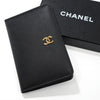 CHANEL Address Book Notebook Case with Seal with Box Notebook Cover