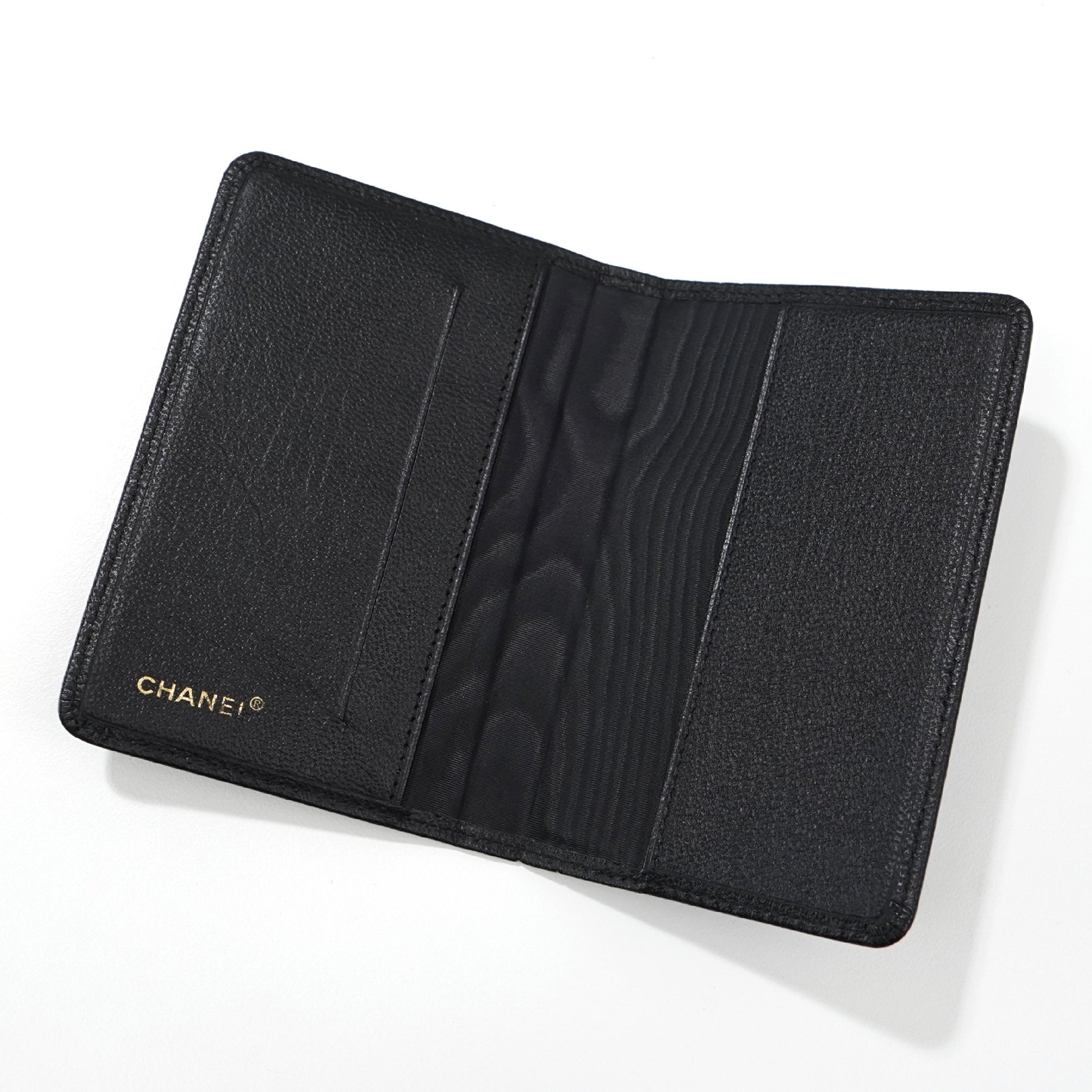 CHANEL Address Book Notebook Case with Seal with Box Notebook Cover