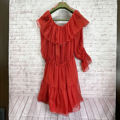 GUCCI Silk Chiffon Dress Dress 730915 Size 40 Dress Unused Dress