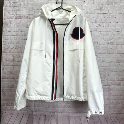 MONCLER MONTREAL Rubber Logo Nylon Zip Up Hoodie Size 1 e10914109105 Other Apparel