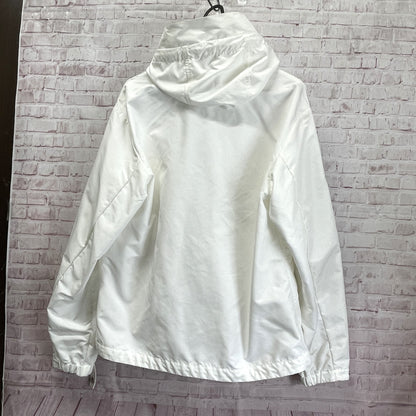 MONCLER MONTREAL Rubber Logo Nylon Zip Up Hoodie Size 1 e10914109105 Other Apparel