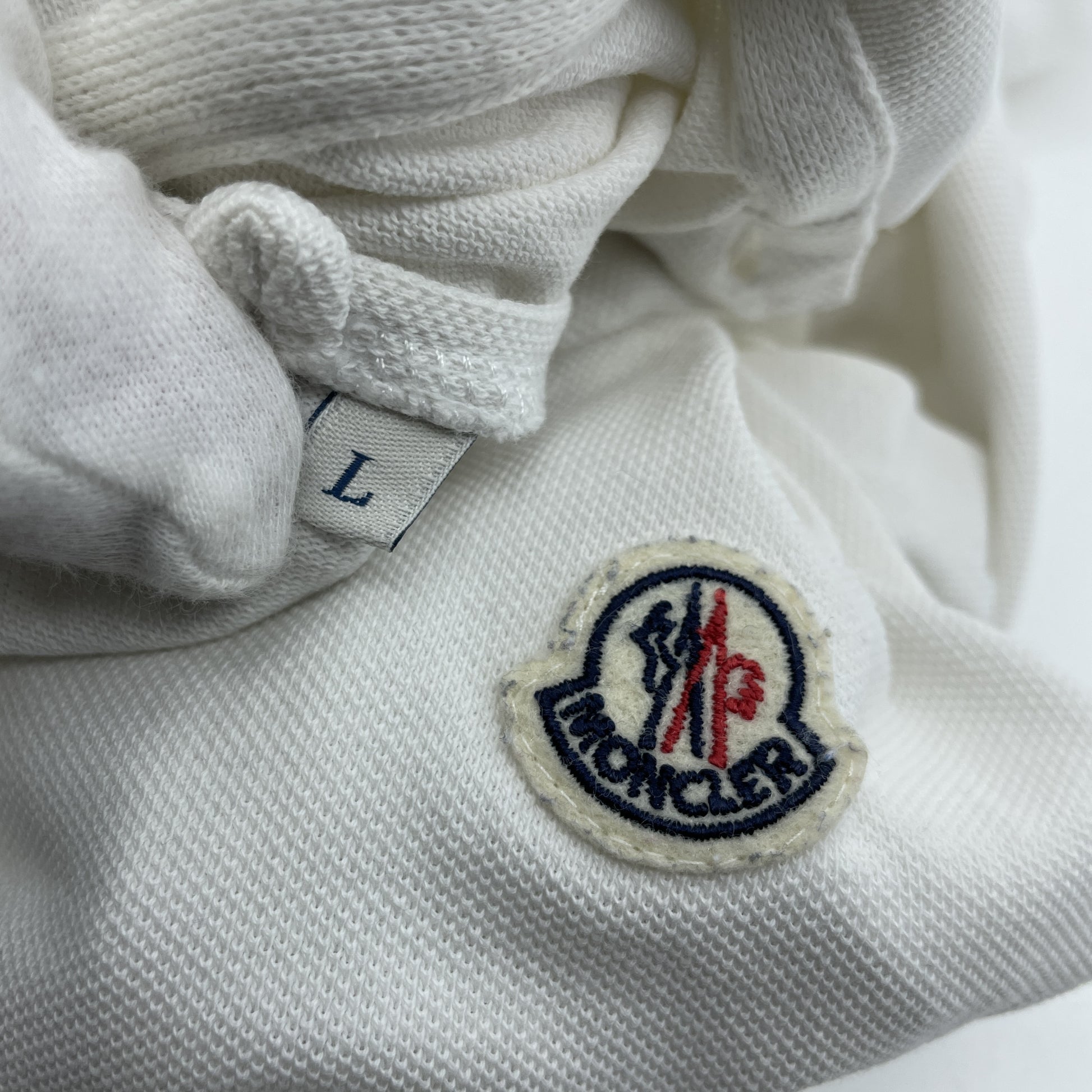 MONCLER Polo Shirt Size L Top