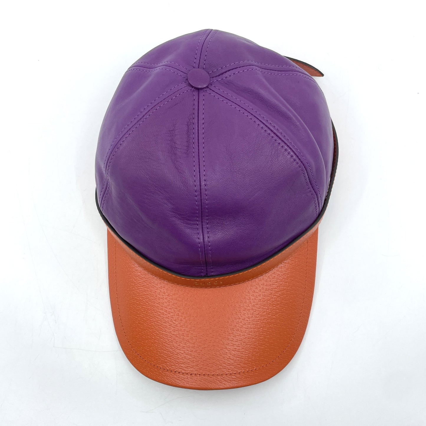 GUCCI Leather Baseball Hat Cap Hat Men's 728964 M Tagged Unused Other Accessories