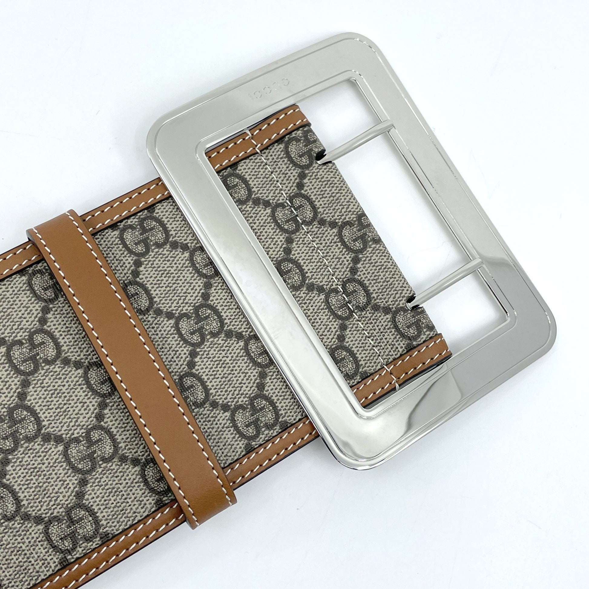 GUCCI GG Supreme Wide Belt Belt 718505 Belt