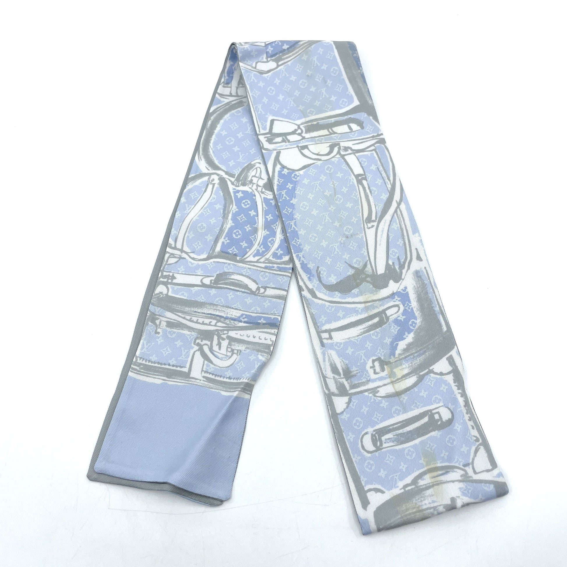 LOUIS VUITTON M70456 Bandeau Trunk Scarf Silk Other Accessories