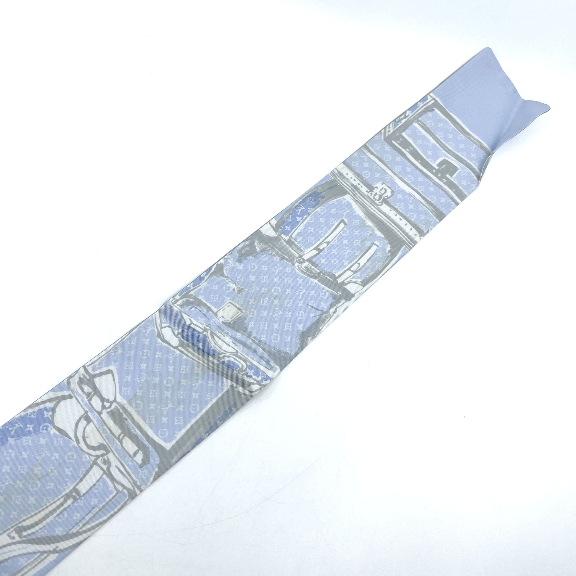 LOUIS VUITTON M70456 Bandeau Trunk Scarf Silk Other Accessories