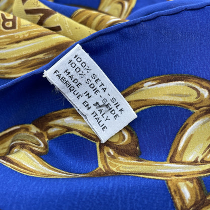 CHANEL Large Format Scarf Chain 100% Silk Other Accessories