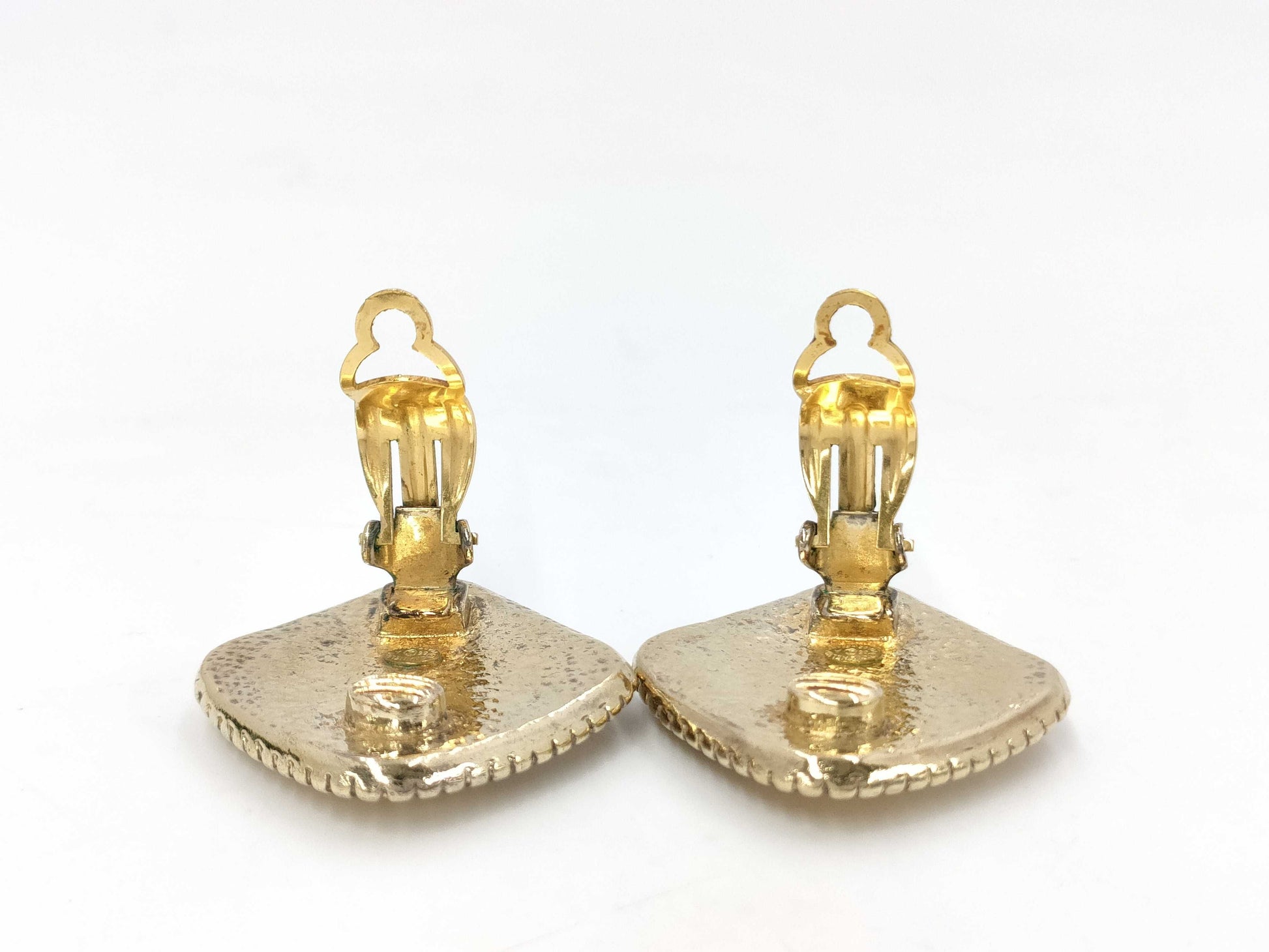 CHANEL Earrings Diamond Coco Mark Large 96A Earrings