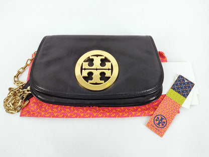 Tory Burch Leather Black Shoulder Shoulder Bag