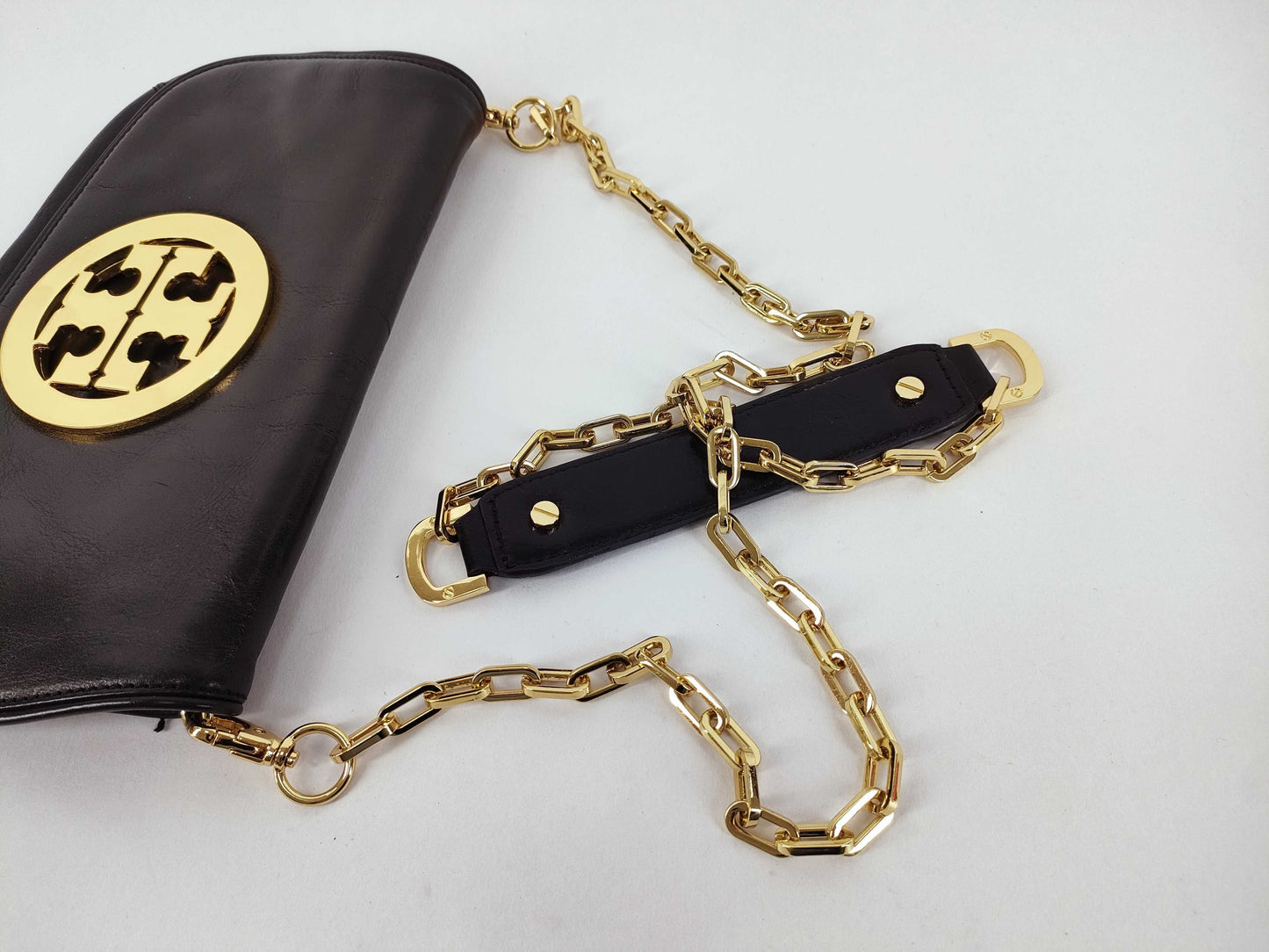 Tory Burch Leather Black Shoulder Shoulder Bag