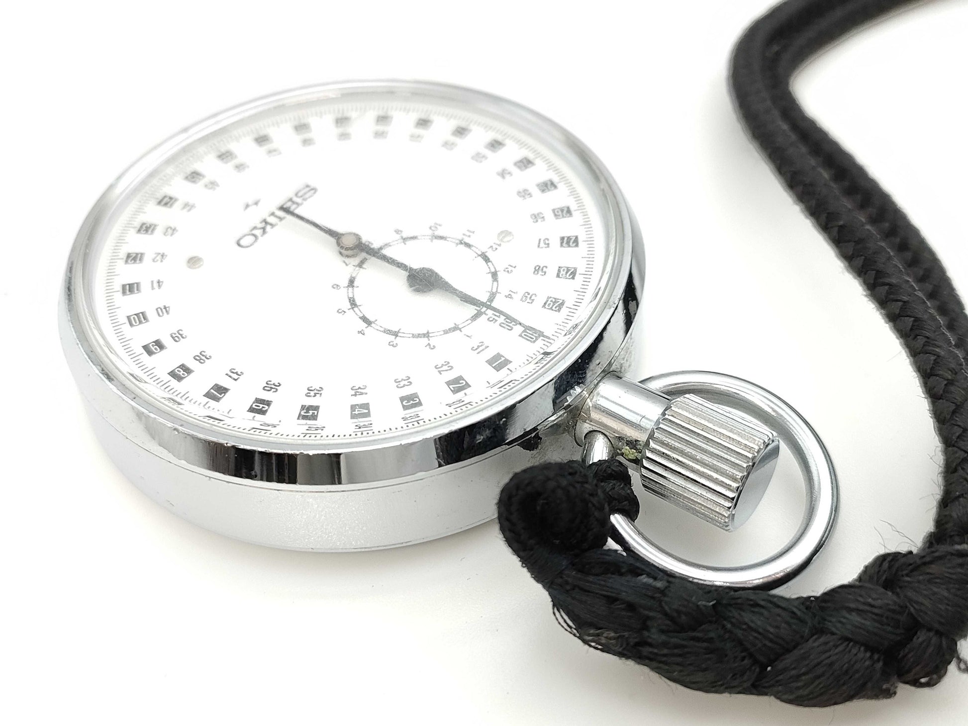 SEIKO Stopwatch 88-5051 550687 Hand-Wound Pocket Watch