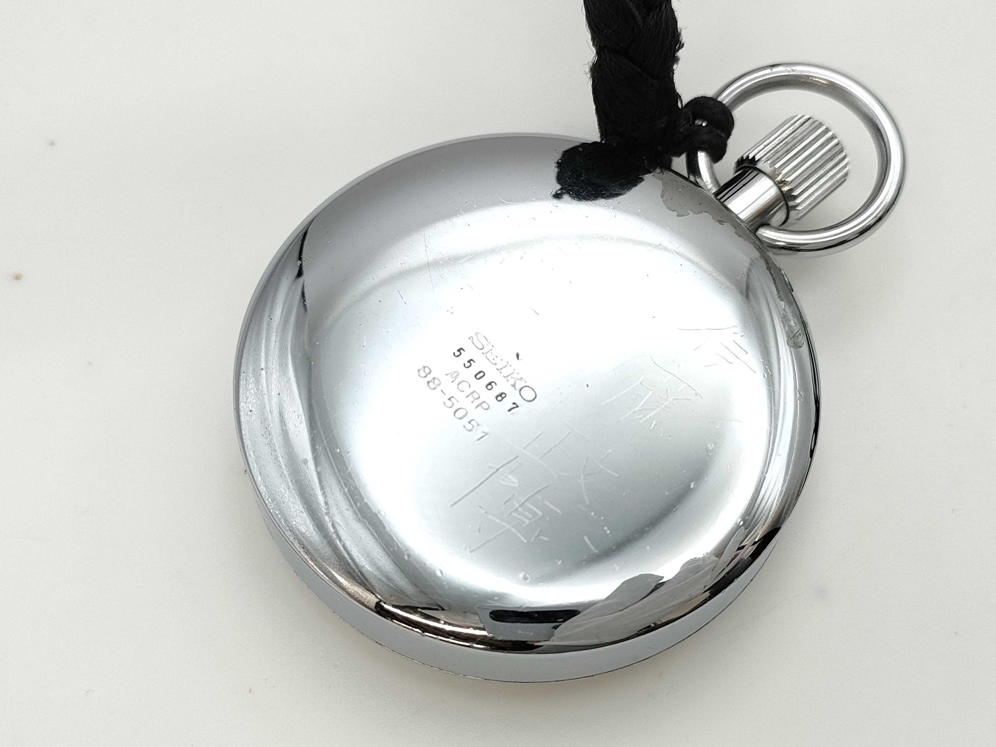 SEIKO Stopwatch 88-5051 550687 Hand-Wound Pocket Watch