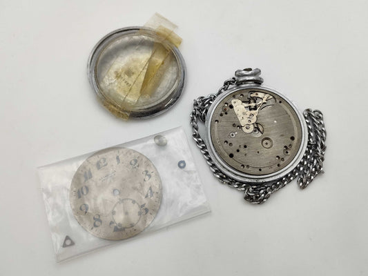 JNR pocket current situation immovable pocket watch