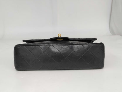 CHANEL CHANEL Matlasse Lamb Shoulder Bag Navy Shoulder Bag