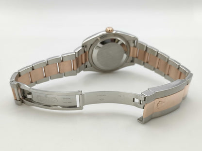 ROLEX 116201G V398386 Grey Dial Oyster Breath Men's Watch