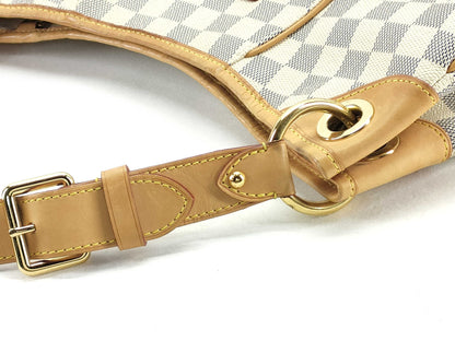 LOUIS VUITTON Damier Azure Louis Vuitton Damier Ezul Galliera PM N55215 MI0160 Shoulder Bag