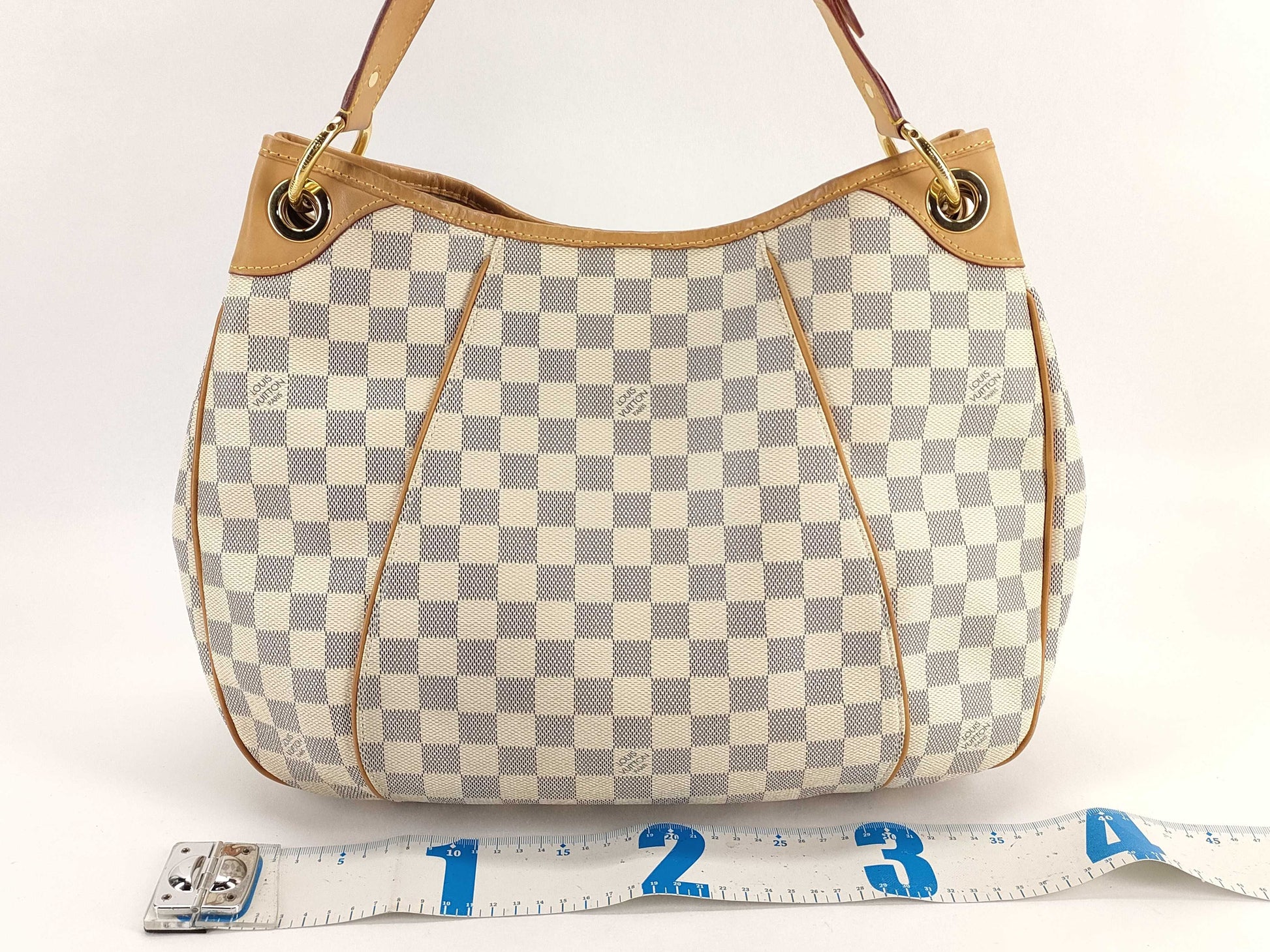 LOUIS VUITTON Damier Azure Louis Vuitton Damier Ezul Galliera PM N55215 MI0160 Shoulder Bag