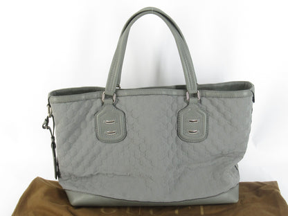 GUCCI GUCCI 241102 Neoprene Tote Bag Abby Grey Tote Bag
