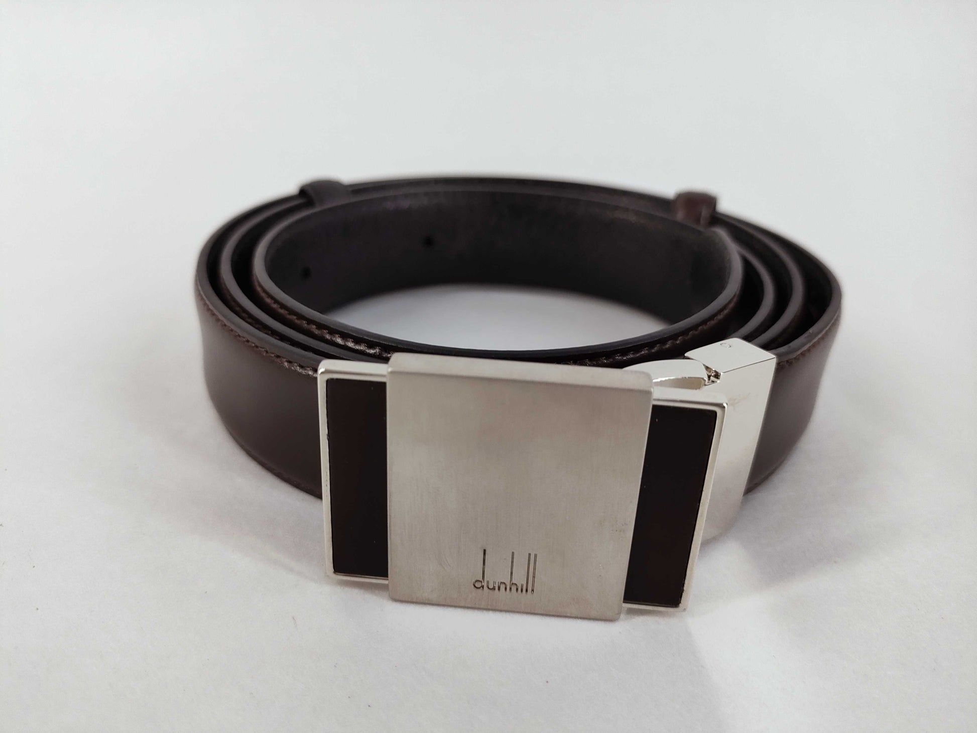 dunhill dunhill men's belt 42/107 belt