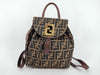 FENDI Zucca Pattern Fendi Backpack Zucca Pattern Rucksack