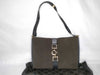GUCCI Gucci Suede x Leather Shoulder Bag Storage Bag Shoulder Bag