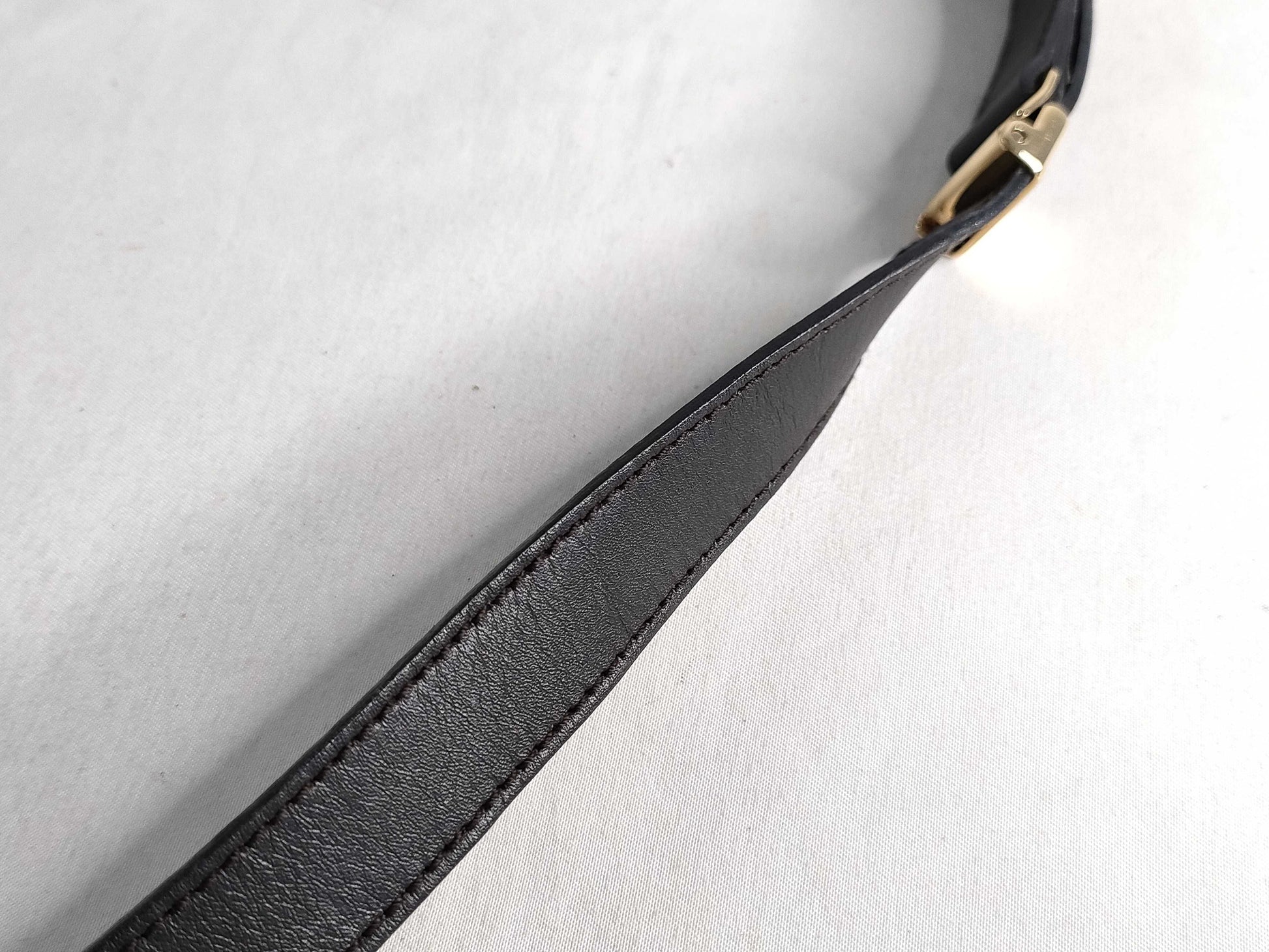 GUCCI Gucci Suede x Leather Shoulder Bag Storage Bag Shoulder Bag