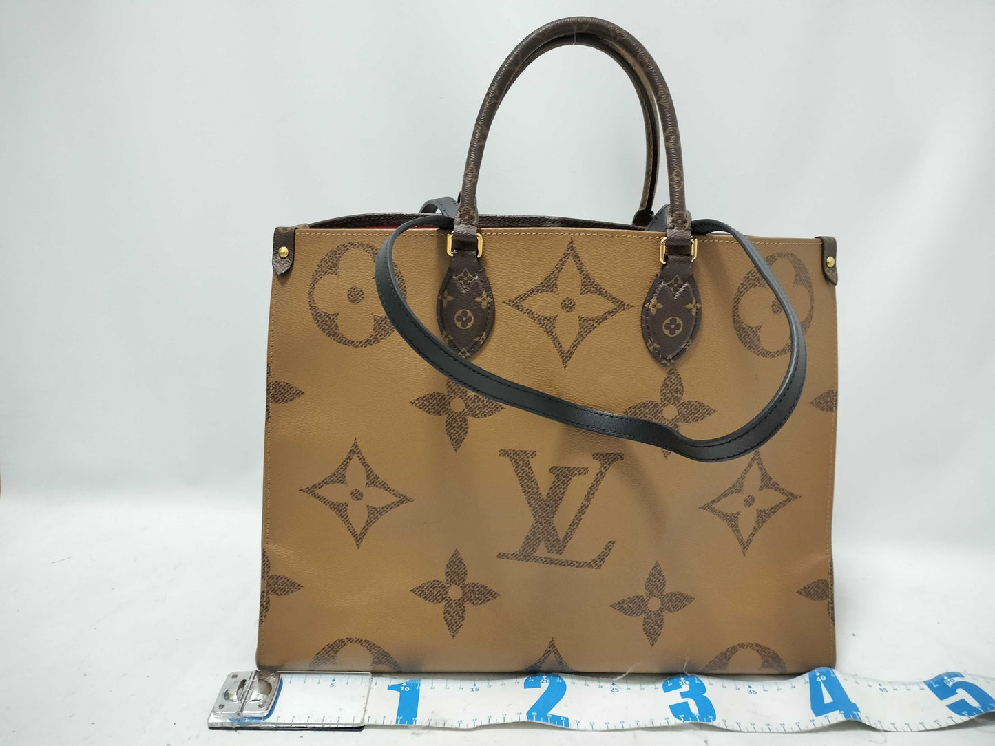 LOUIS VUITTON Louis Vuitton Giant On the Go GM Bag Tote Bag