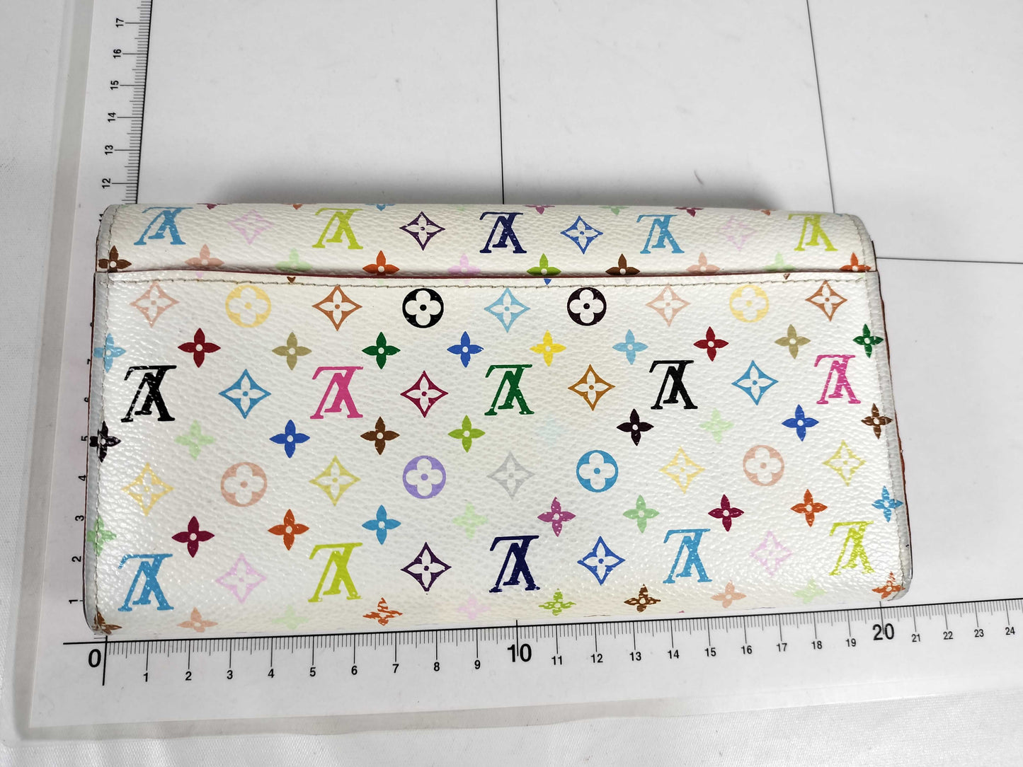 LOUIS VUITTON Monogram Multicolor Vuitton Sara Multicolor M60667 CT2174 Wallet