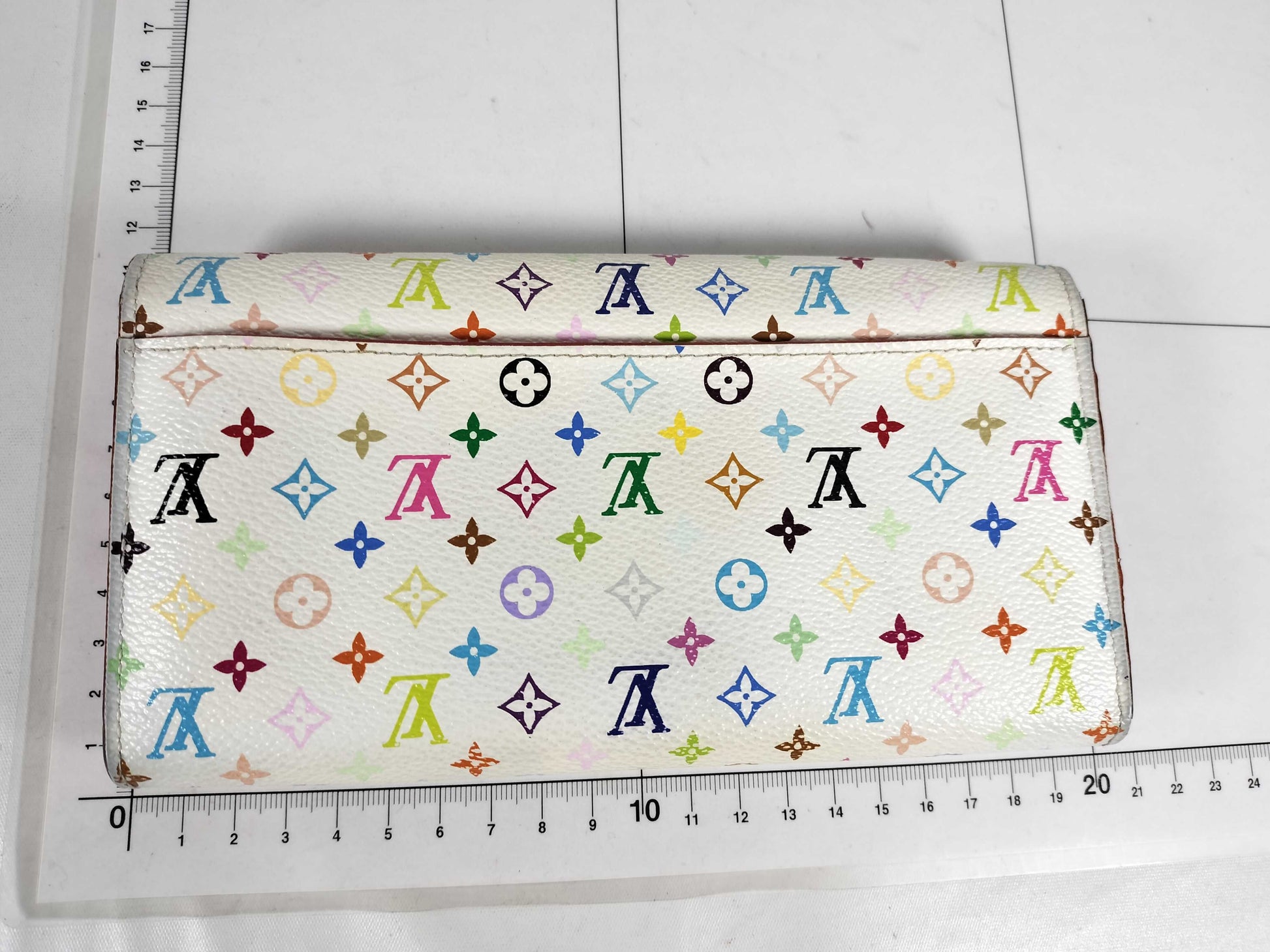 LOUIS VUITTON Monogram Multicolor Vuitton Sara Multicolor M60667 CT2174 Wallet